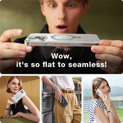 TORRAS Ostand Q3 Spin Series For iPhone 16 Pro Max Case Compatible with MagSafe Rotating Kickstand PC+TPU Phone Cover