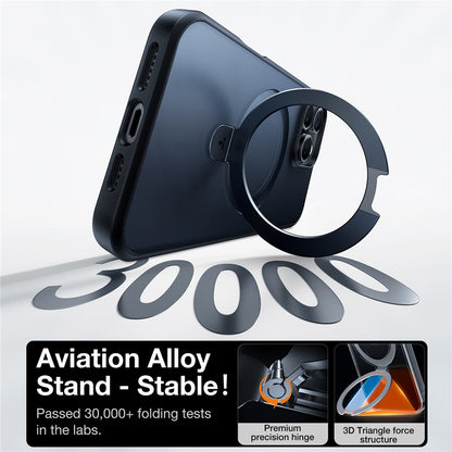 TORRAS Ostand Q1 Guardian Series for iPhone 16 Pro Max Case Compatible with MagSafe Kickstand TPU+PC Phone Cover