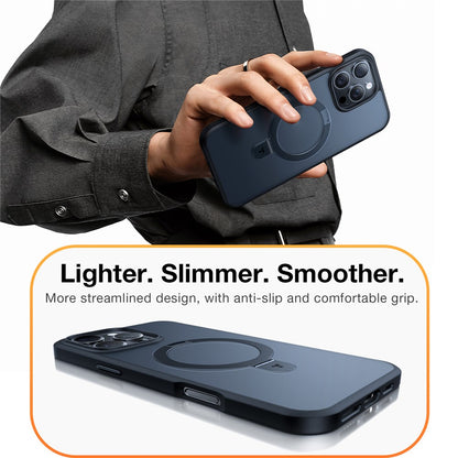 TORRAS Ostand Q1 Guardian Series for iPhone 16 Pro Max Case Compatible with MagSafe Kickstand TPU+PC Phone Cover