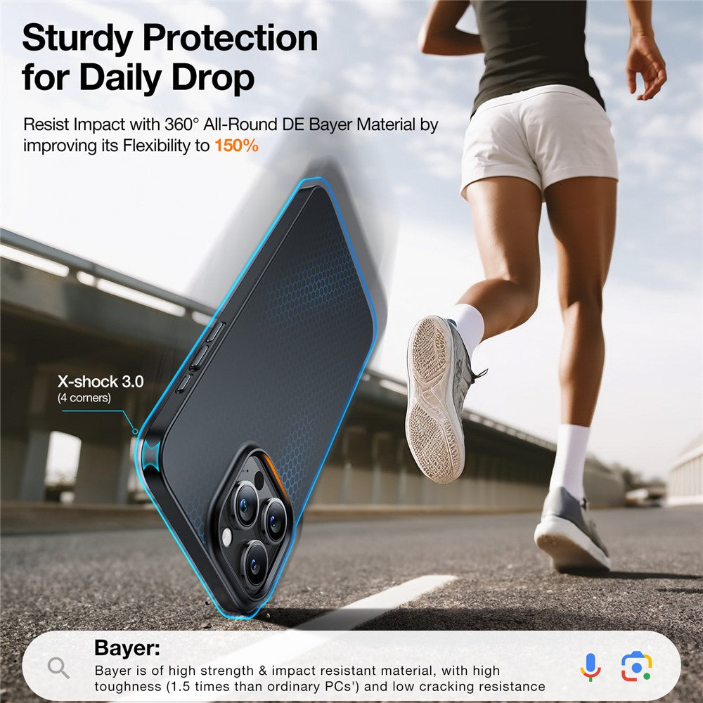 TORRAS Slimfit Mag Series For iPhone 15 Pro Case Compatible with MagSafe Hard PC Phone Cover Shockproof Protective Cover