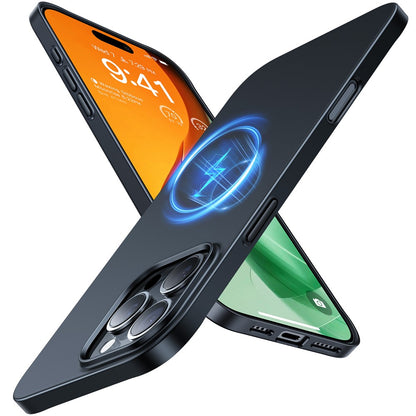 TORRAS Slimfit Mag Series For iPhone 16 Pro Max Case Compatible with MagSafe Hard PC Shockproof Phone Cover