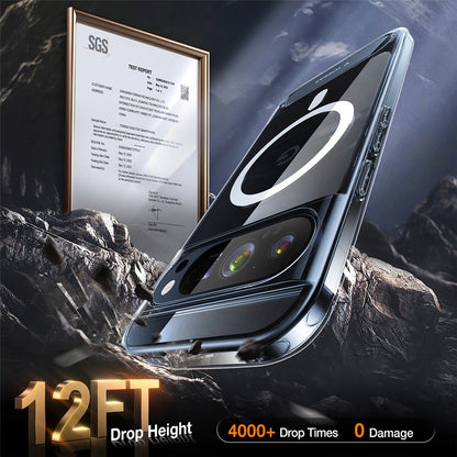 TORRAS Ostand L1 Series For Google Pixel 9 Pro XL Case Kickstand TPU + PC Phone Cover Compatible with MagSafe