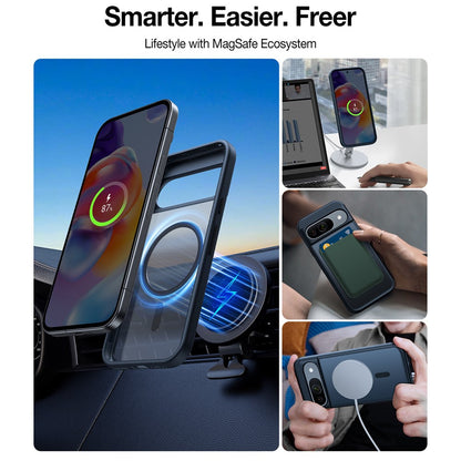 TORRAS Guardian-Mag Series For Google Pixel 9 Pro / 9 Case Compatible with MagSafe Matte PC + TPU Phone Cover