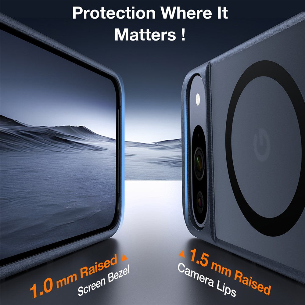 TORRAS Ostand L1 Series For Google Pixel 9 Pro  /  Pixel 9 Case Kickstand TPU + PC Phone Cover Compatible with MagSafe