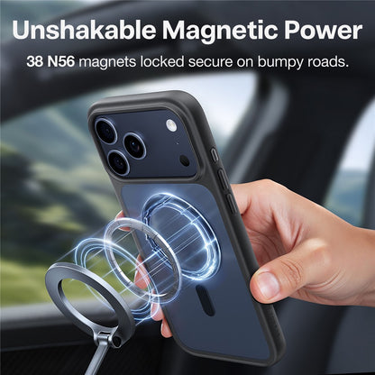 TORRAS Guardian-Mag Series For iPhone 17 Pro Max Case Magnetic Matte PC + TPU Phone Cover