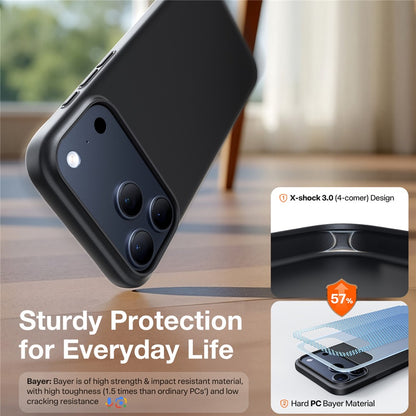 TORRAS Slimfit Mag Series For iPhone 17 Pro Max Case Compatible with MagSafe Hard PC Shockproof Phone Cover