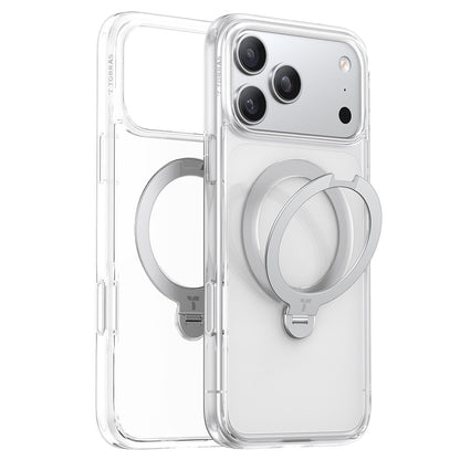 TORRAS Ostand Q3 Spin Series For iPhone 17 Pro Max Case Magnetic Rotating Kickstand PC + TPU Phone Cover