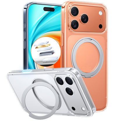 TORRAS Ostand O1 Guardian Series For iPhone 17 Pro Magnetic Case Rotating Kickstand TPU + PC Phone Cover