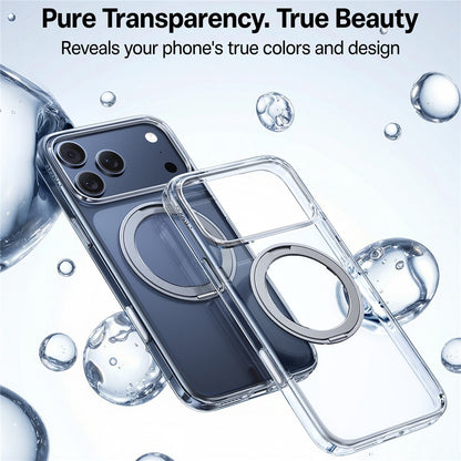 TORRAS Ostand O1 Guardian Series For iPhone 17 Pro Magnetic Case Rotating Kickstand TPU + PC Phone Cover