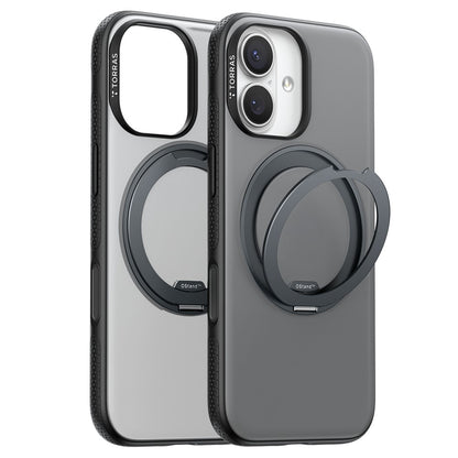 TORRAS Ostand O3 Fitness Series For iPhone 17 Case Compatible with MagSafe TPU PC Kickstand Phone Cover