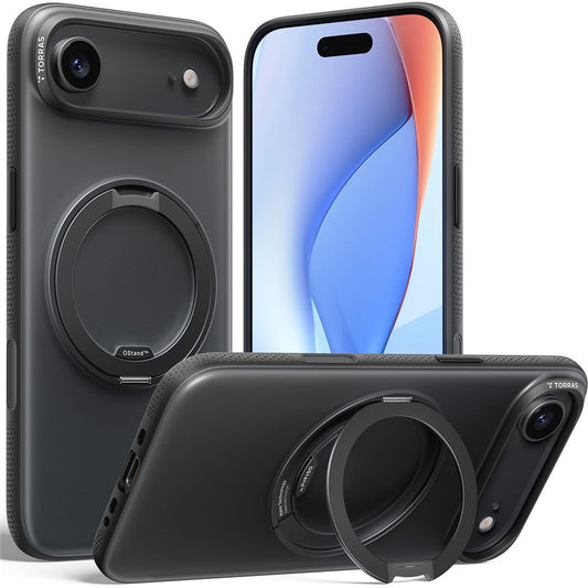 TORRAS Ostand O3 Fitness Series For iPhone Air Case Compatible with MagSafe TPU PC Kickstand Phone Cover