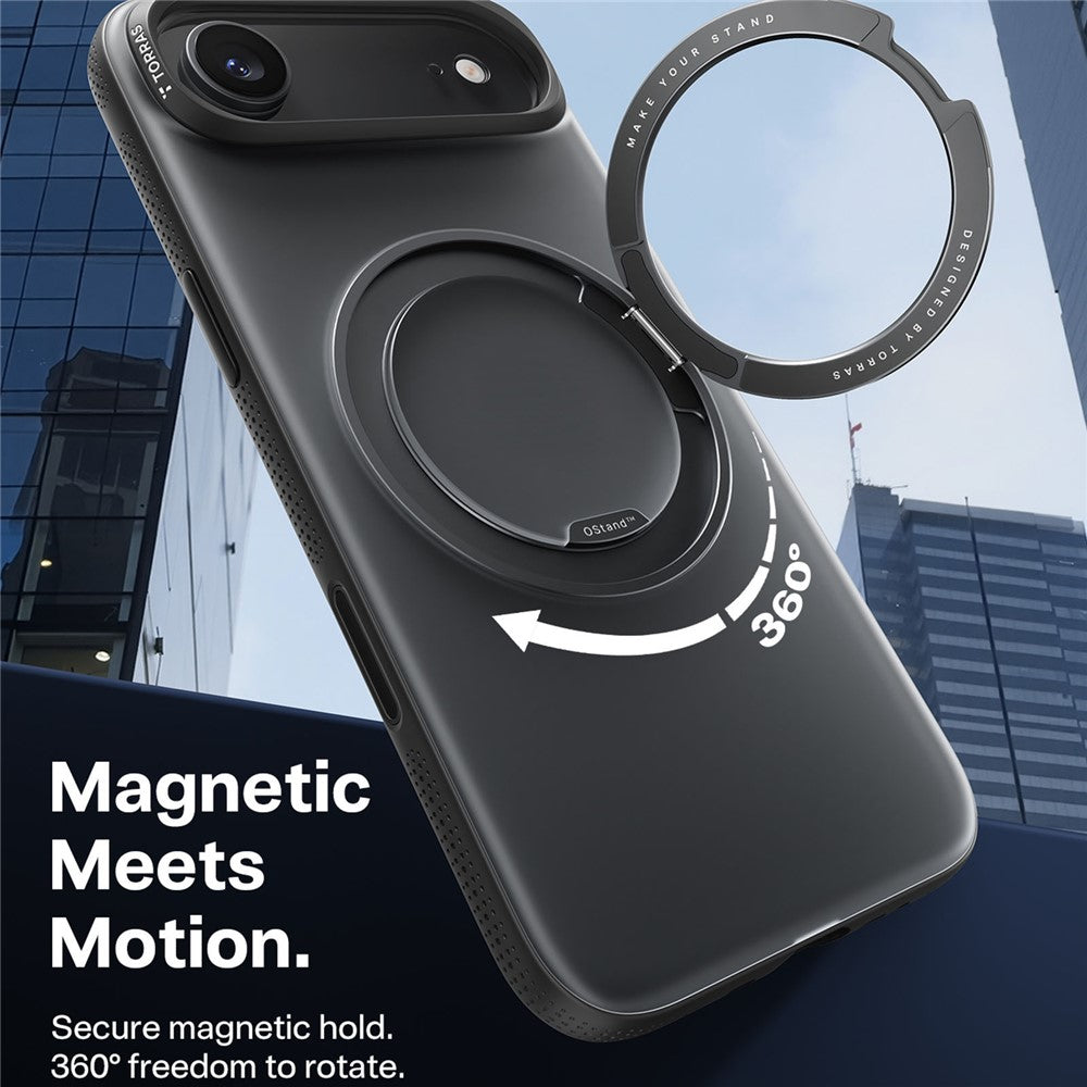 TORRAS Ostand O3 Fitness Series For iPhone Air Case Compatible with MagSafe TPU PC Kickstand Phone Cover