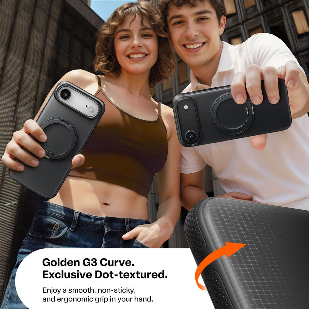 TORRAS Ostand O3 Fitness Series For iPhone Air Case Compatible with MagSafe TPU PC Kickstand Phone Cover