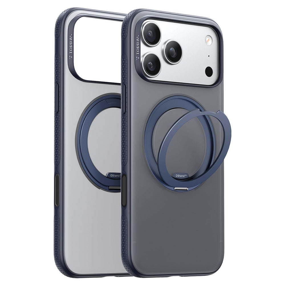 TORRAS Ostand O3 Fitness Series For iPhone 17 Pro Case Compatible with MagSafe TPU PC Kickstand Phone Cover