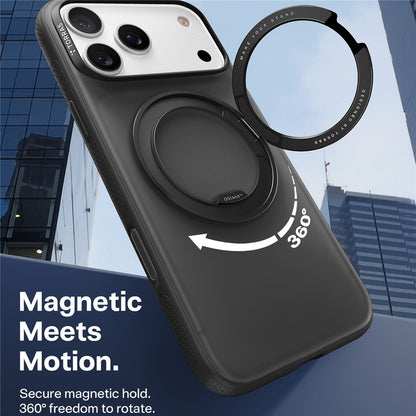 TORRAS Ostand O3 Fitness Series For iPhone 17 Pro Max Case Compatible with MagSafe TPU PC Kickstand Phone Cover