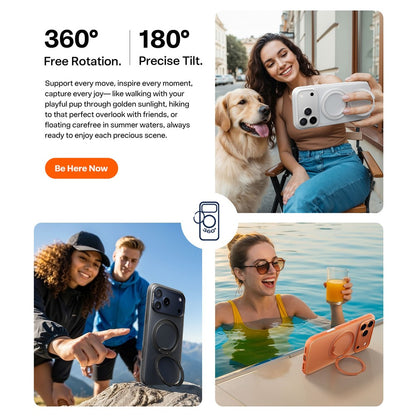 TORRAS Ostand O3 Fitness Series For iPhone 17 Pro Max Case Compatible with MagSafe TPU PC Kickstand Phone Cover