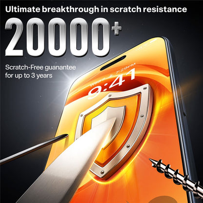 TORRAS Glassgo For iPhone 17 Pro Max Screen Protector Tempered Glass HD Film with Automatic Dust Removal Tool