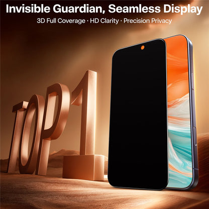 TORRAS Glassgo For iPhone 17 Pro Max Anti Spy Screen Protector Tempered Glass Private Film with Auto-Align Frame