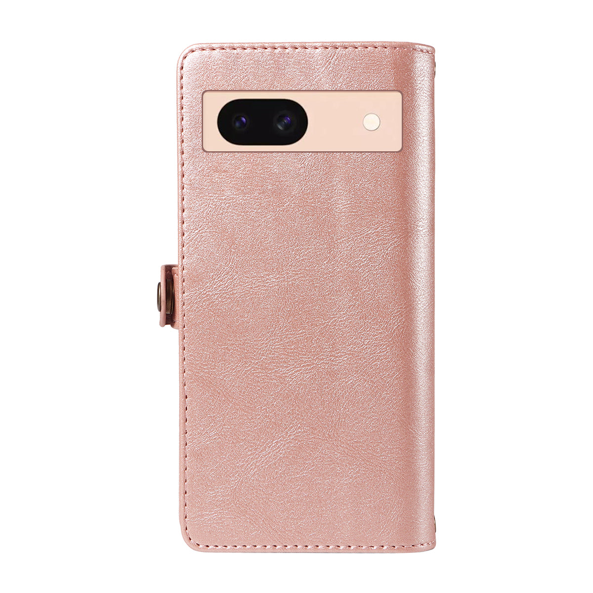For Google Pixel 8a Case YIKATU YK-008 Zipper Wallet Leather Phone Cover with Shoulder Strap