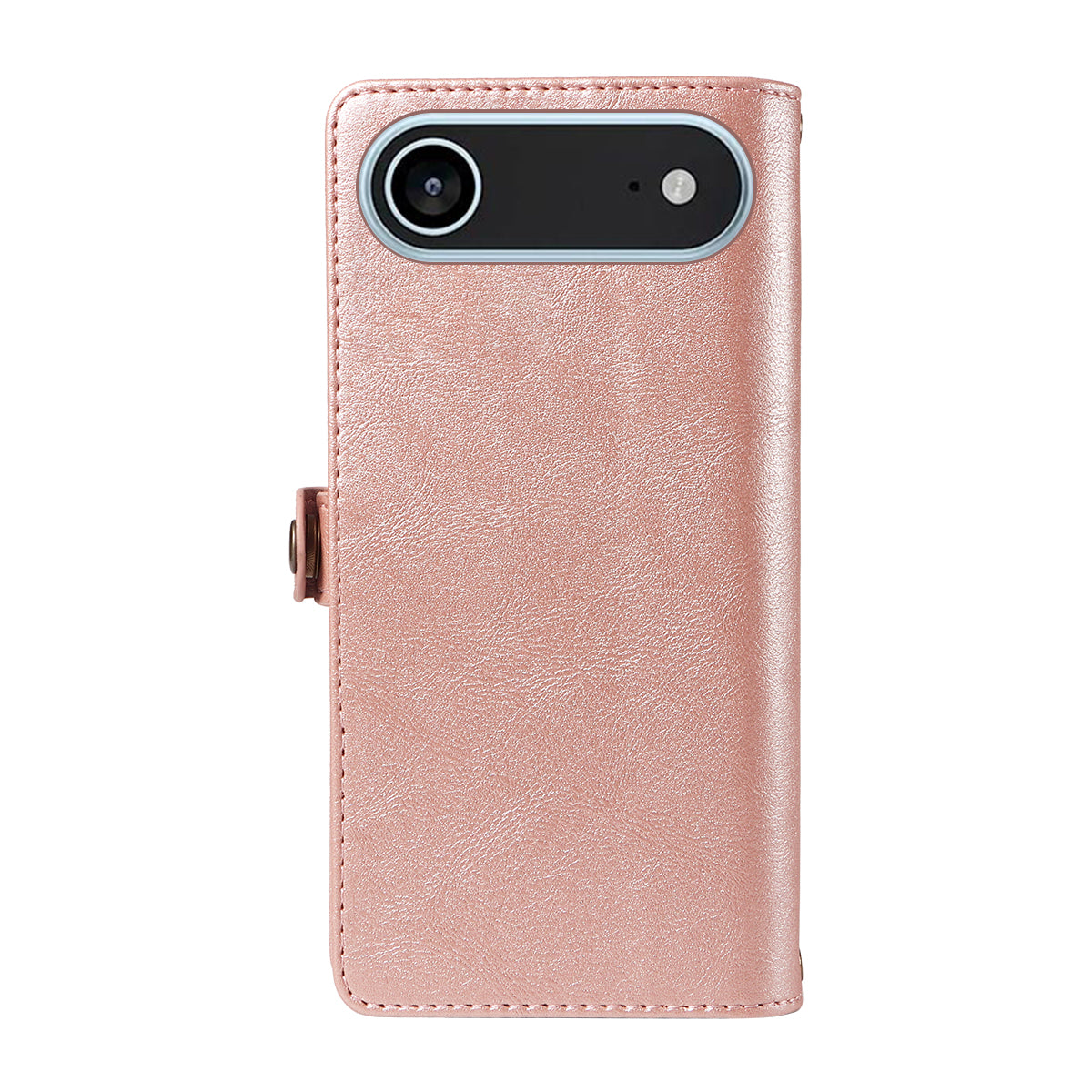 For iPhone Air Case YIKATU YK-008 Zipper Wallet Leather Phone Cover with Shoulder Strap