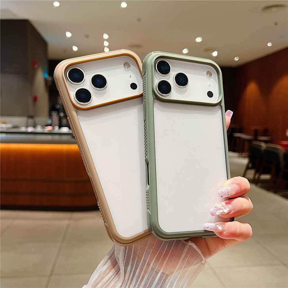 For iPhone 17 Pro Case TPU + PC Transparent Protective Phone Cover