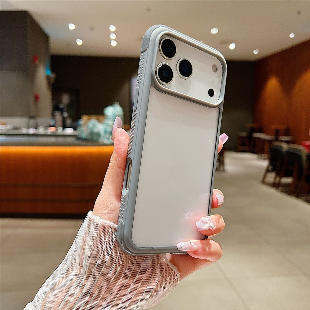 Coque de protection transparente en TPU et PC pour iPhone 17 Pro