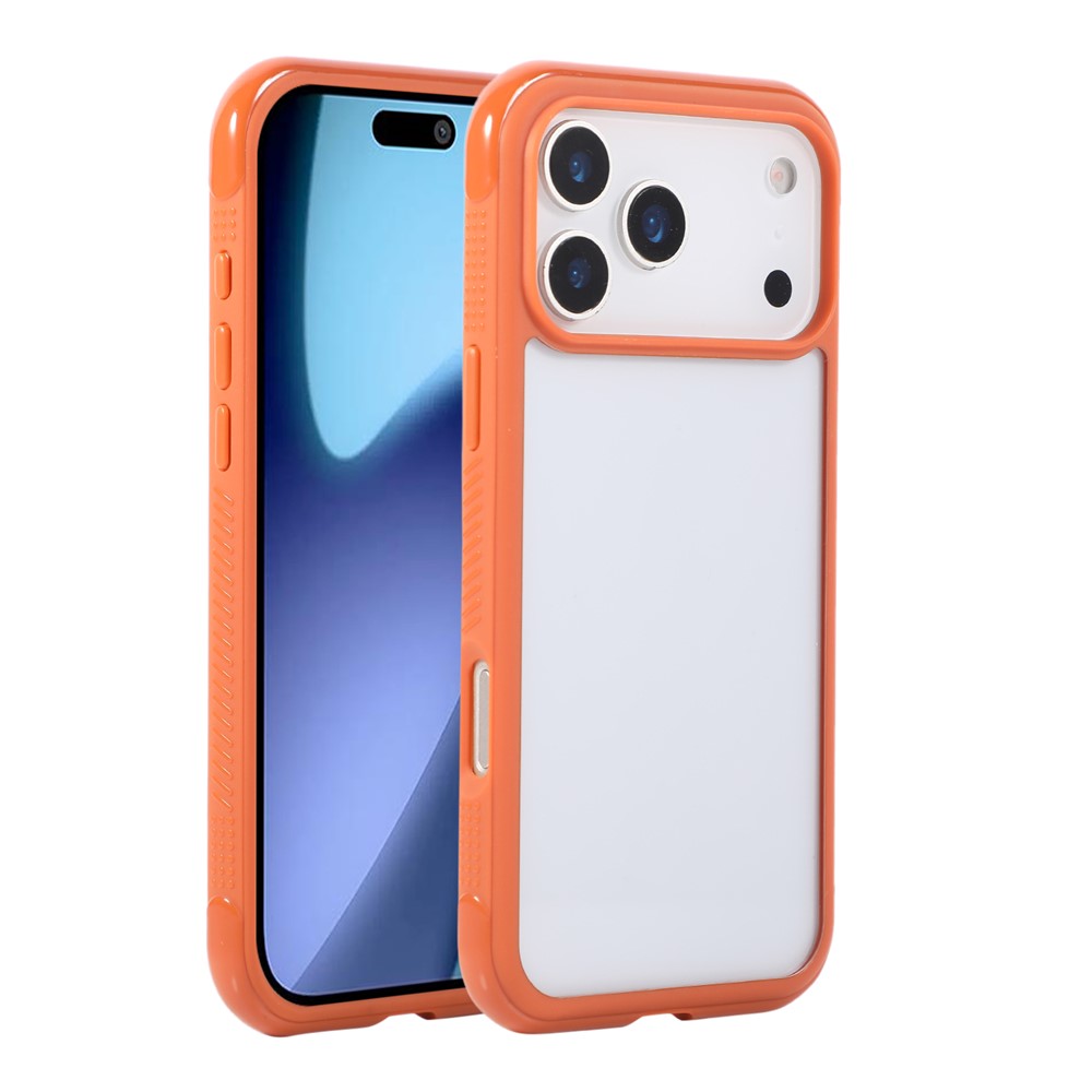 Coque de protection transparente en TPU et PC pour iPhone 17 Pro