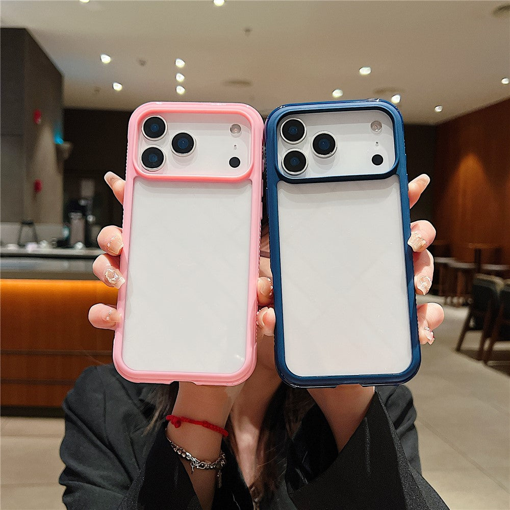 For iPhone 17 Pro Max Case TPU + PC Transparent Protective Phone Cover