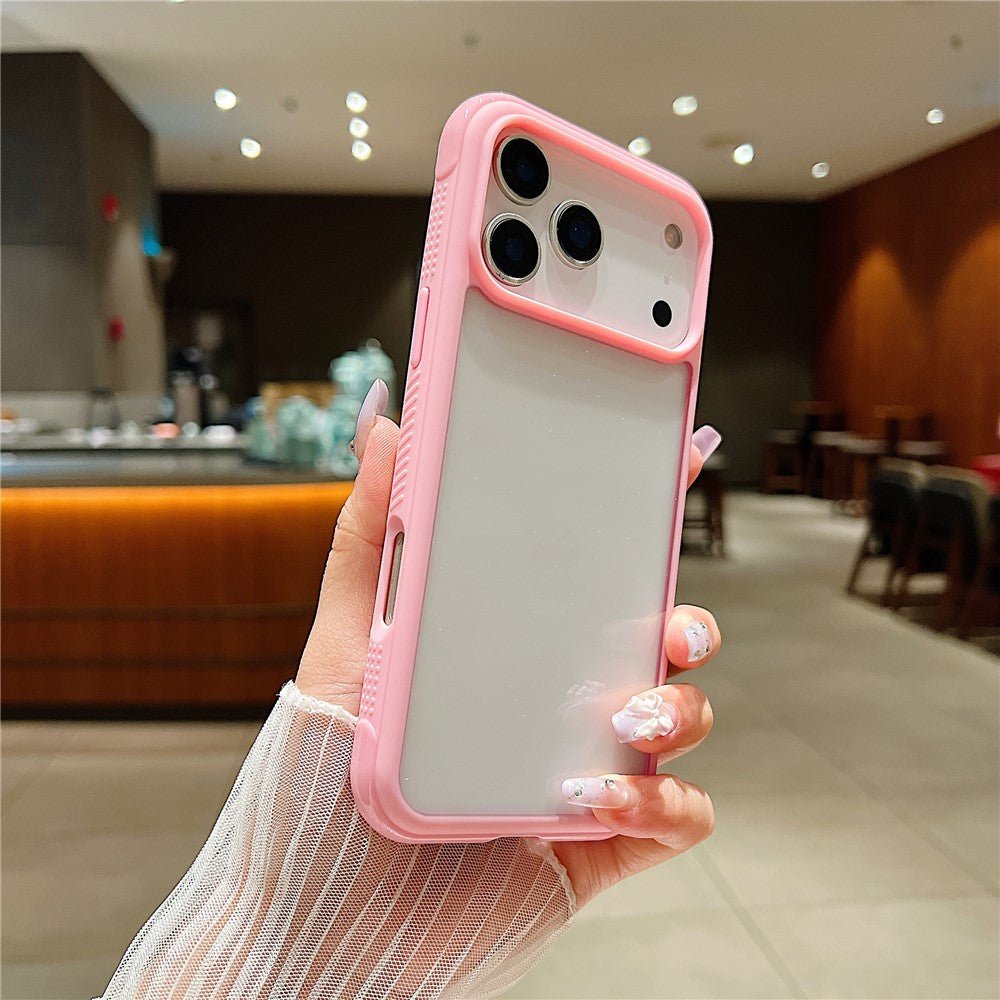 For iPhone 17 Pro Max Case TPU + PC Transparent Protective Phone Cover