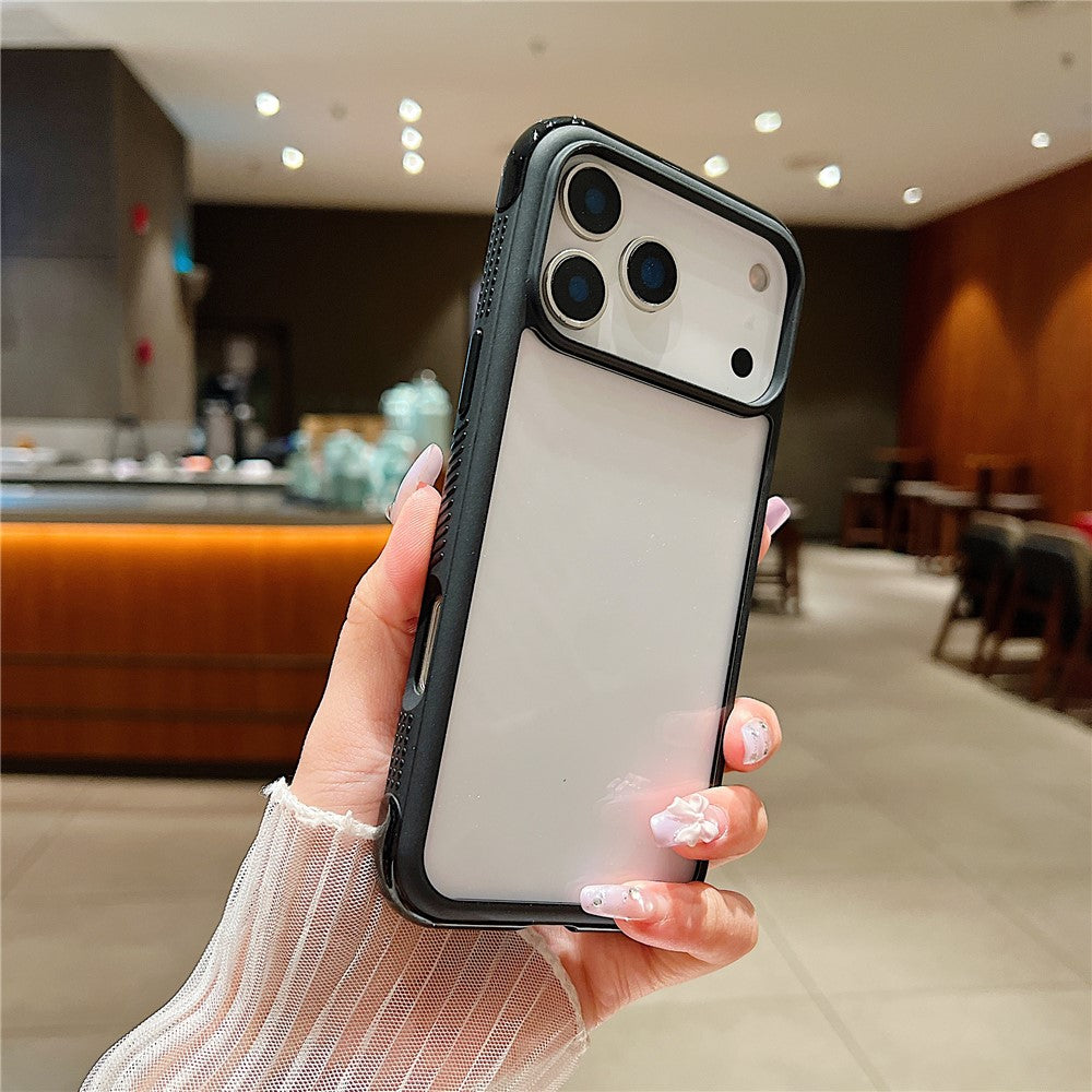 For iPhone 17 Pro Max Case TPU + PC Transparent Protective Phone Cover