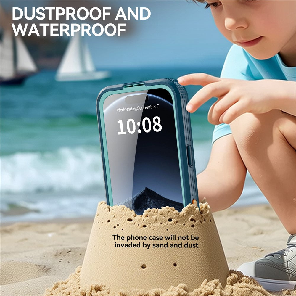 SHELLBOX For iPhone 17 Pro IP68 Waterproof Case Compatible with MagSafe Clear Phone Cover