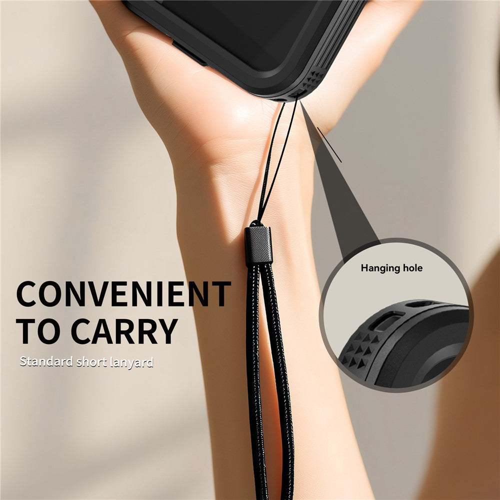 SHELLBOX For iPhone 17 Pro Max IP68 Waterproof Case Compatible with MagSafe Clear Phone Cover