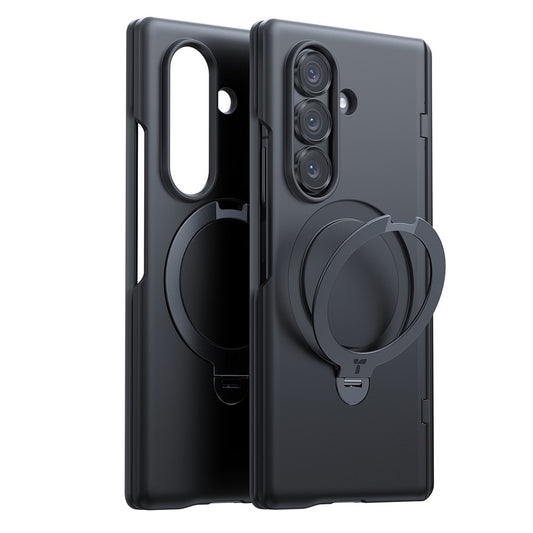 TORRAS Ostand Q3 Spin Series – Coque pour Samsung Galaxy Z Fold7 5G avec Support Rotatif Magnétique et 2 Films en Verre Trempé