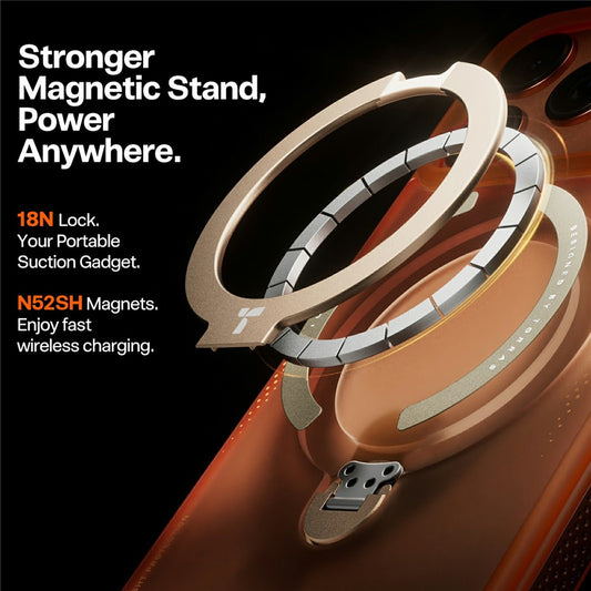 TORRAS Ostand Q3 Air Series – Coque pour iPhone 17 Pro Max avec Support Intégré