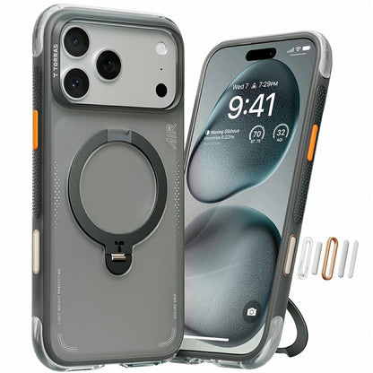 TORRAS Ostand Q3 Air Series – Coque pour iPhone 17 Pro Max avec Support Intégré