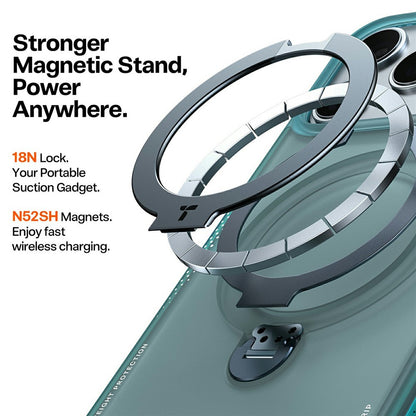 TORRAS Ostand Q3 Air Series – Coque pour iPhone 17 Pro Max avec Support Intégré