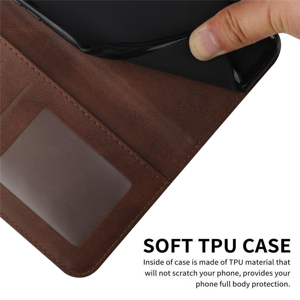 For Xiaomi 15T Leather Phone Case Foldable Stand Wallet Flip Cover with Strap