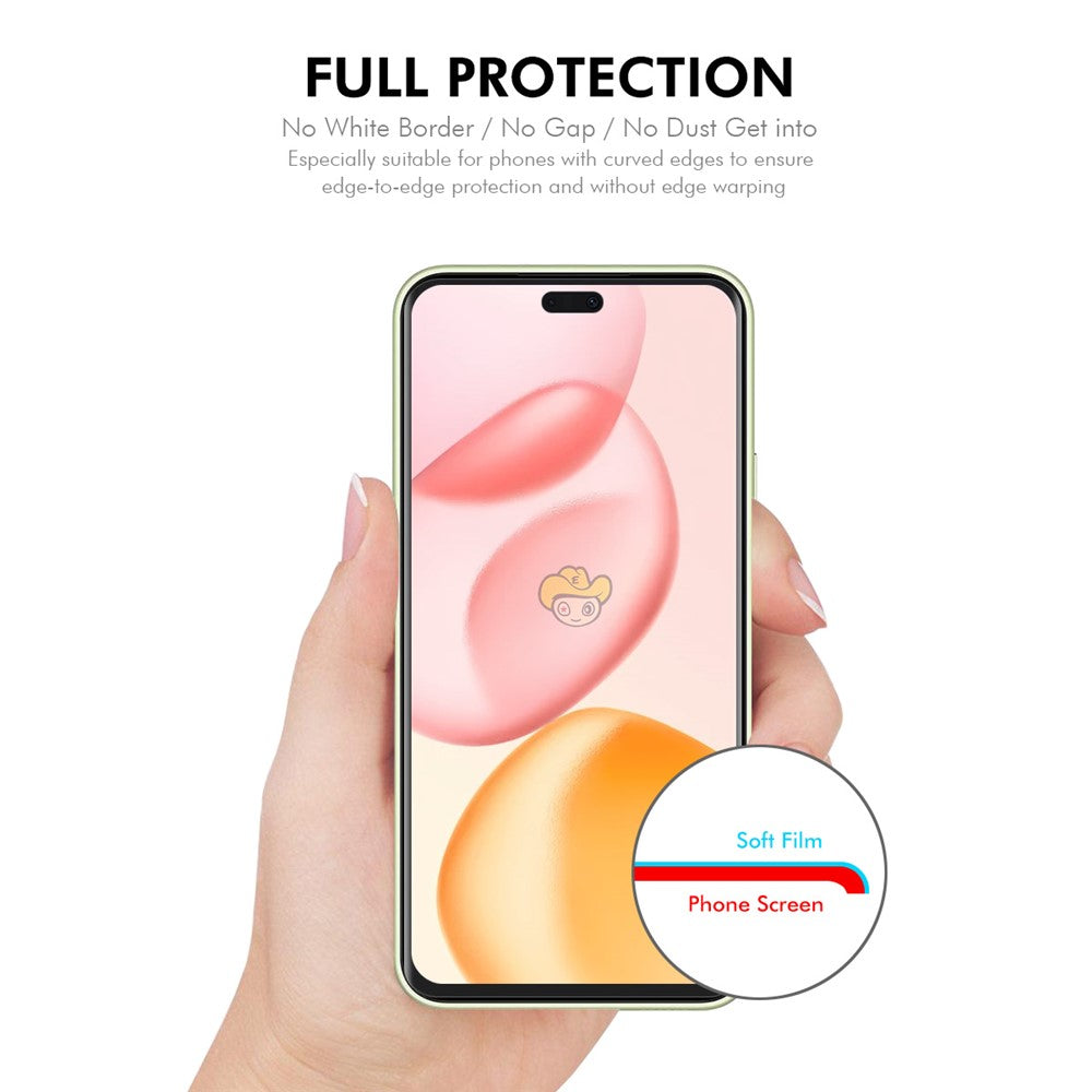 ENKAY Hat-Prince For Honor 400 Pro 5G (Global) Case with Hydrogel Film PC TPU Phone Cover Compatible with MagSafe