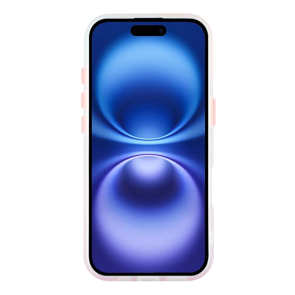 For iPhone 17 Case Compatible with MagSafe Gradient Frosted Design PC + TPU Phone Cover