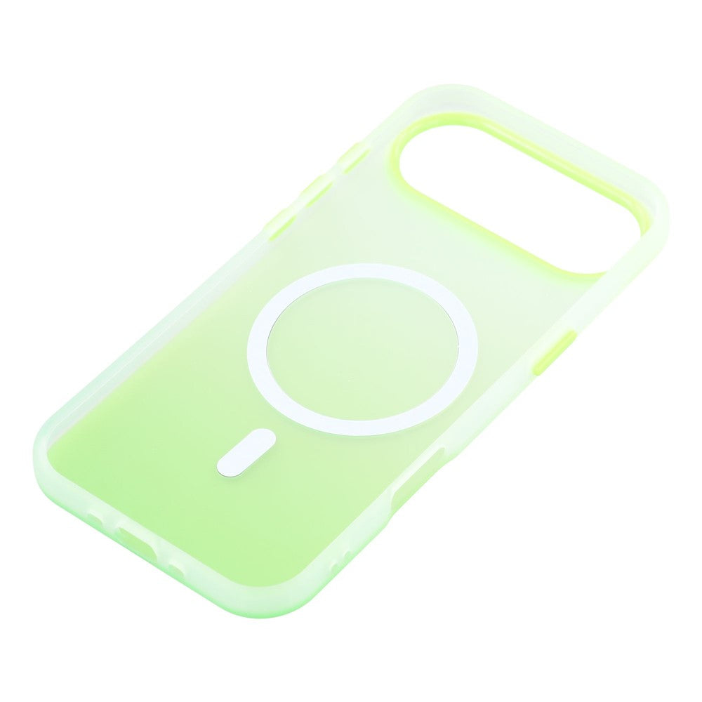 For iPhone Air Case Compatible with MagSafe Gradient Frosted Design PC + TPU Phone Cover
