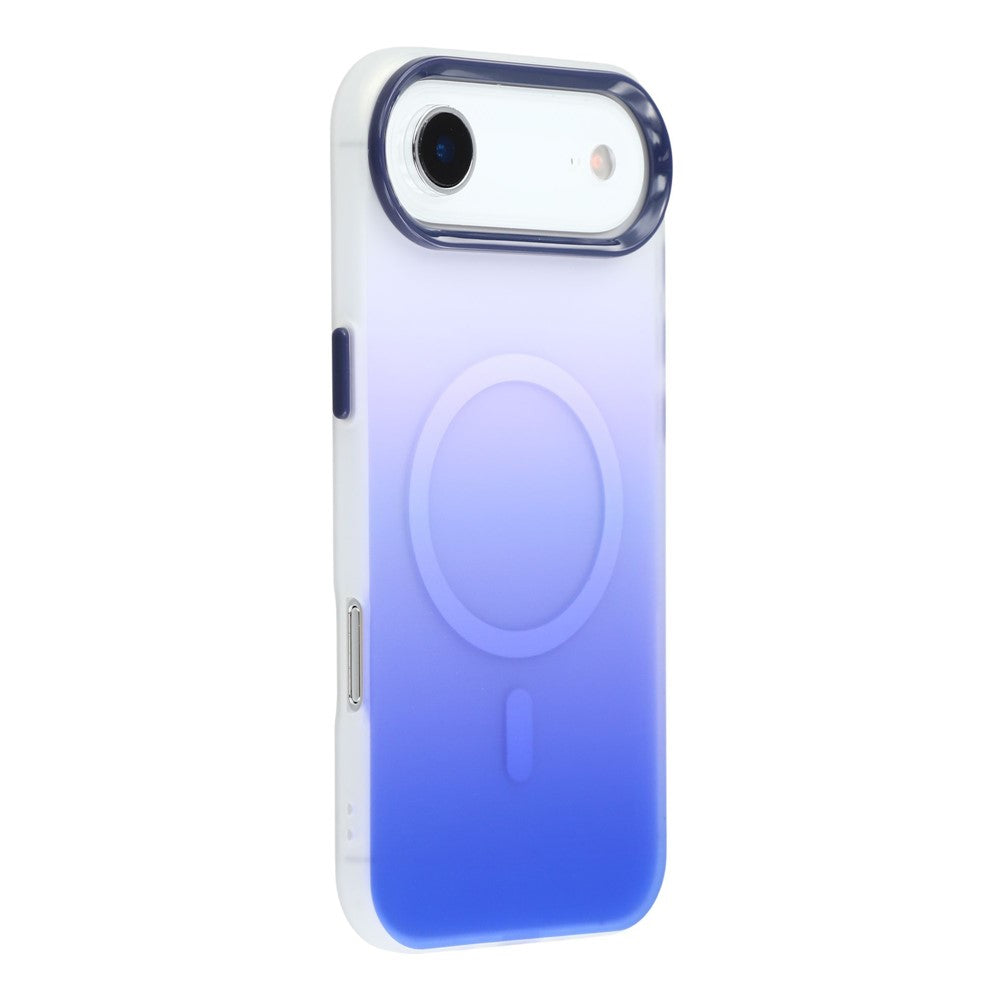 For iPhone Air Case Compatible with MagSafe Gradient Frosted Design PC + TPU Phone Cover