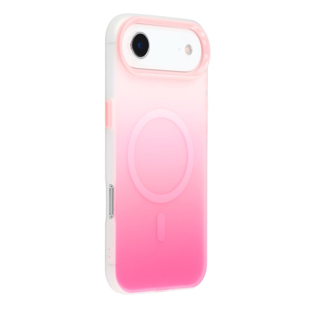 For iPhone Air Case Compatible with MagSafe Gradient Frosted Design PC + TPU Phone Cover