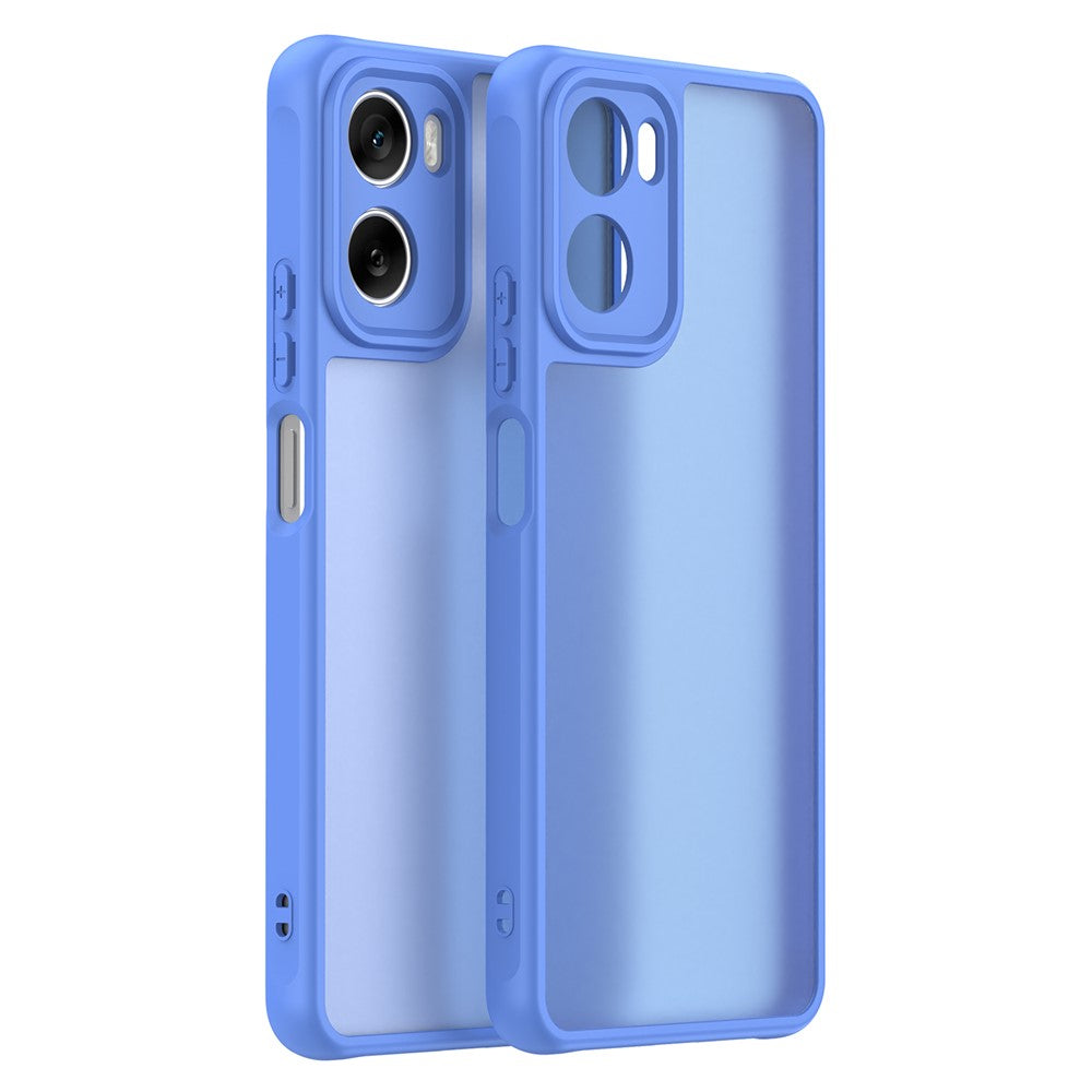 For Motorola Moto G06 4G Case Drop Proof Airbags Frosted Translucent PC + TPU Phone Back Cover