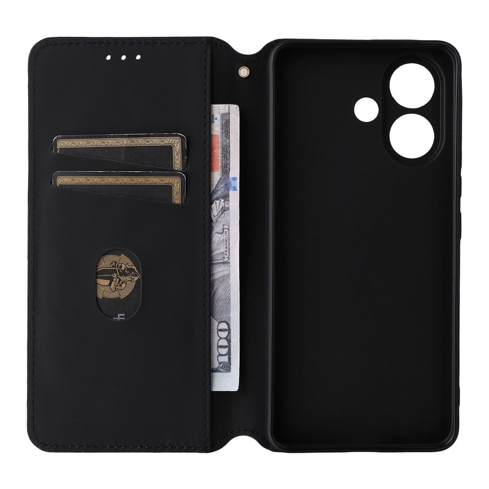 For vivo V60 Lite 4G  /  5G Case Wallet Rhombus Imprinted Leather Phone Cover