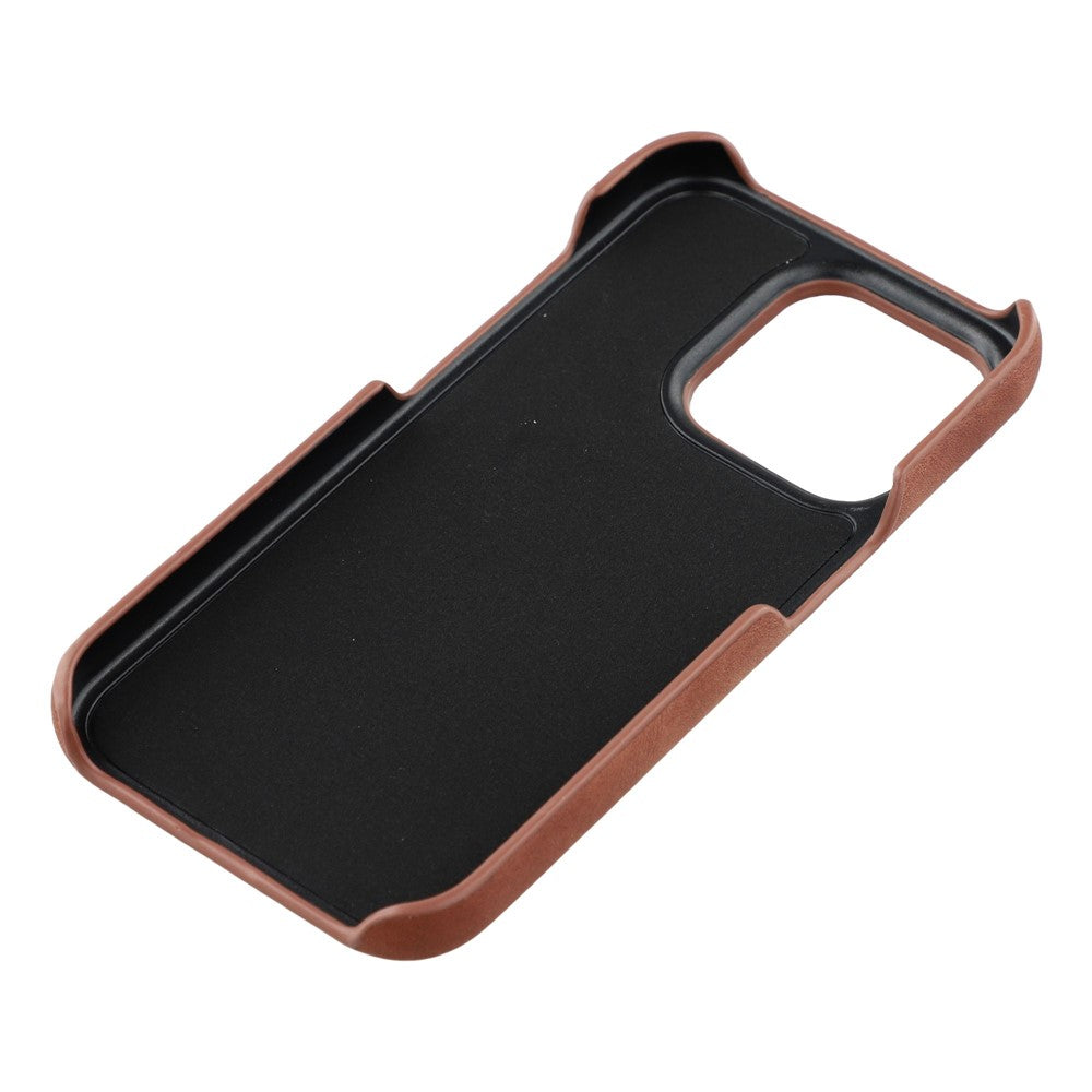 For iPhone 13 Pro Case Skin-Touch Leather + PC Phone Cover with Card Slot