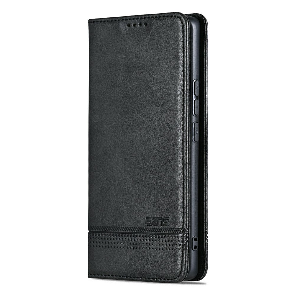 AZNS For vivo Y400 Pro 5G Case Cowhide Texture PU Leather Wallet Phone Cover