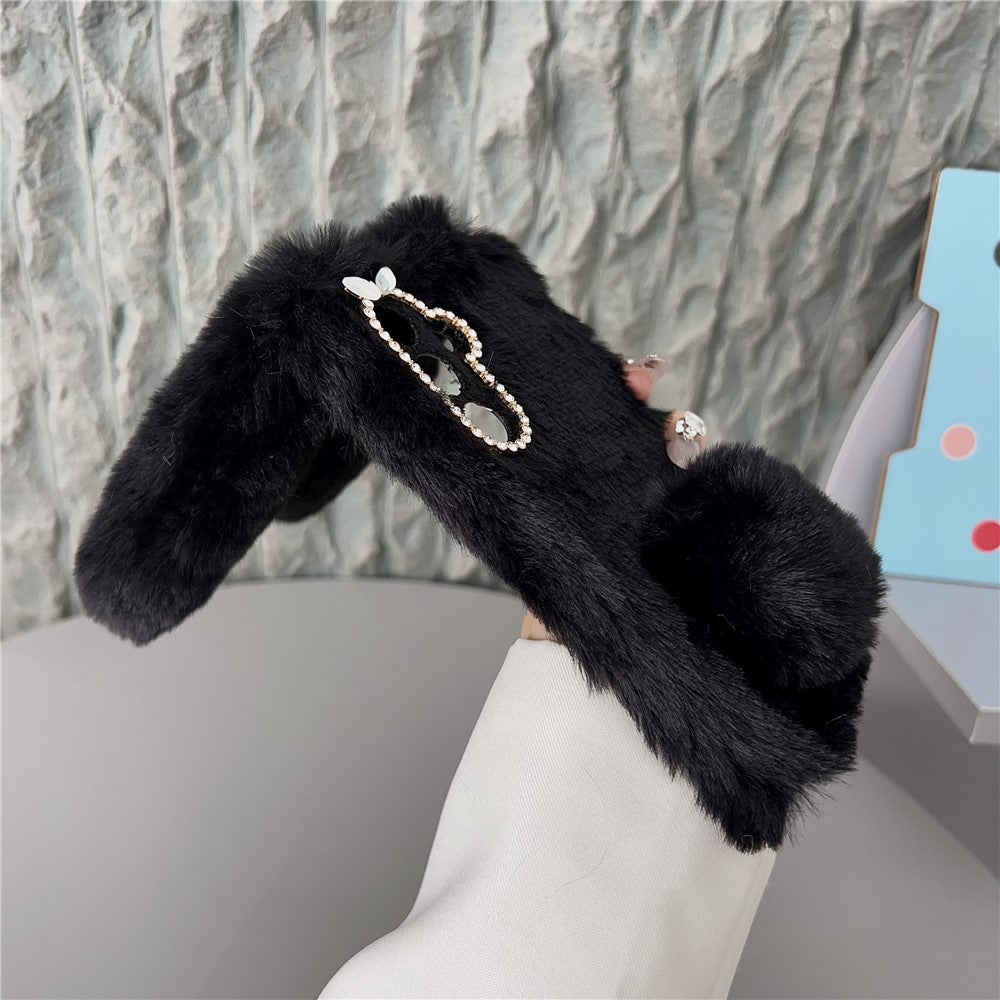 For Samsung Galaxy S26 / S26 Pro Case Plush Cute Bunny Winter Fluffy TPU Phone Cover