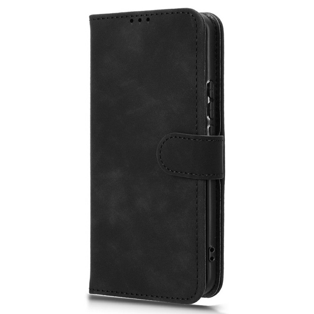For itel Super 26 Ultra Leather Case Skin Feel Anti Drop Wallet Flip Phone Cover