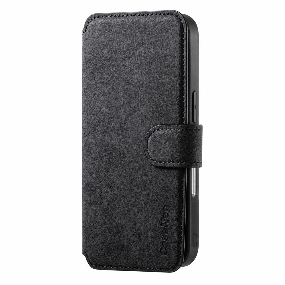 CASENEO MW-03 For iPhone 17 Case with Detachable Wallet Leather + TPU Phone Cover