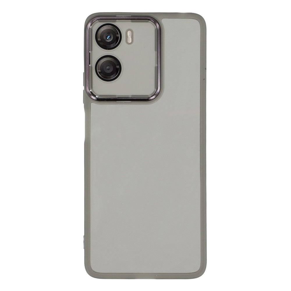 For Motorola Moto G06 4G / G06 Power 4G Case Electroplated Camera Frame TPU Phone Cover